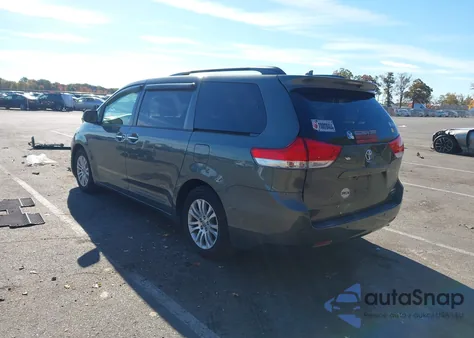 2012 Toyota Sienna Xle V6 8 Passenger из США, поврежденный, VIN 5TDYK3DC9CS203747